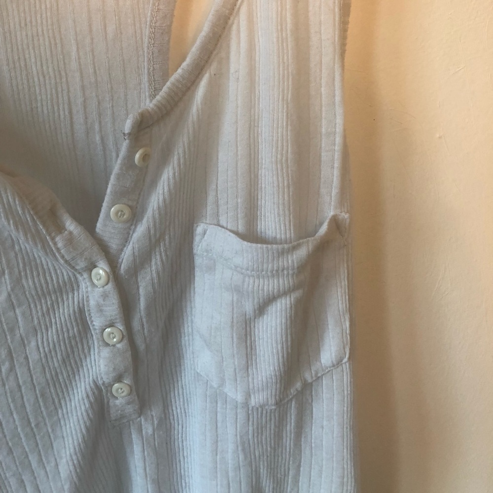 White Basic Tank Top - Picture 5 of 5